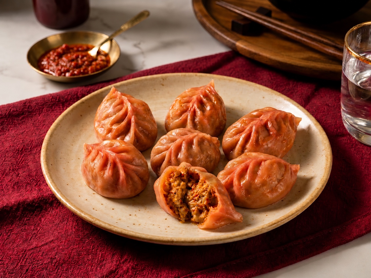 Hot N Sizzle spicy chicken dumplings
