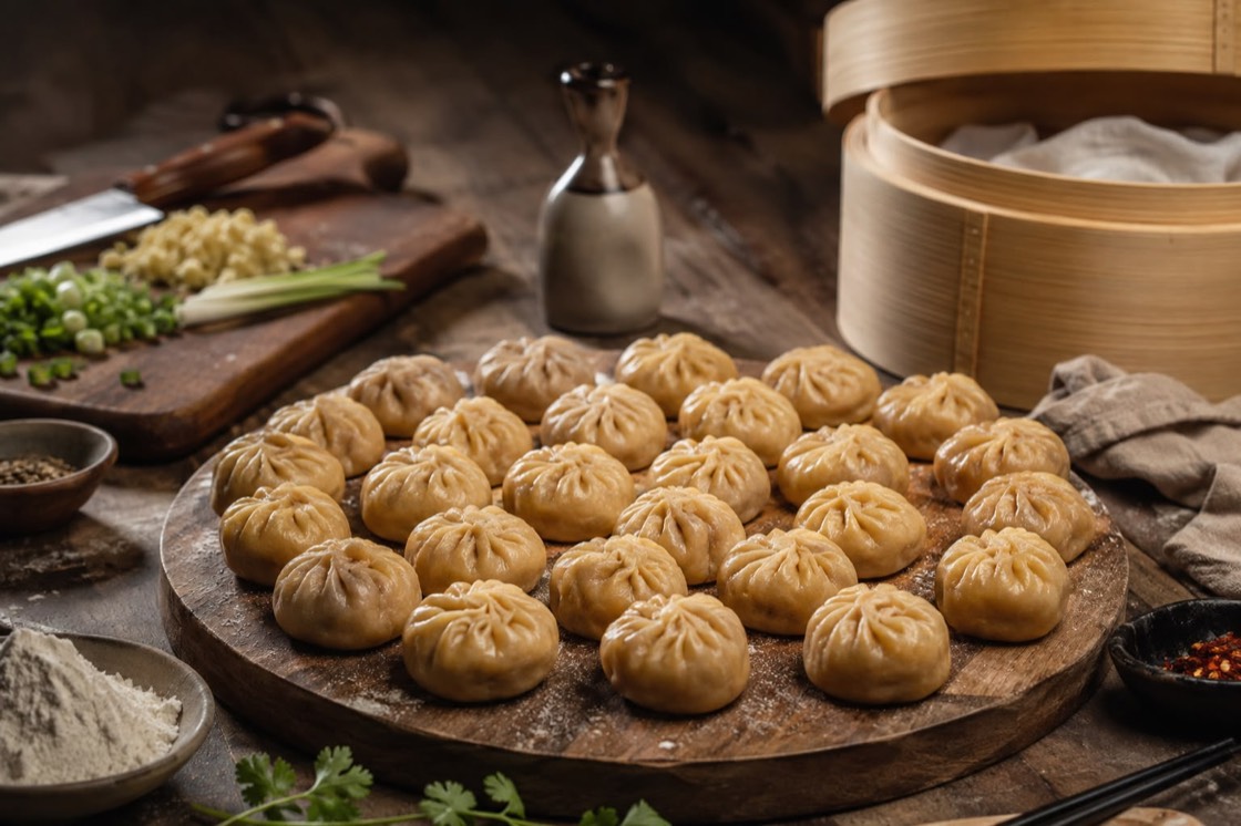 A full batch of handcrafted TAFI dumplings